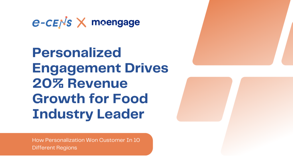 Blue Modern Business Case Study Report Presentation 8 Personalized Engagement Drives 20% Revenue Growth for Food Industry Leader