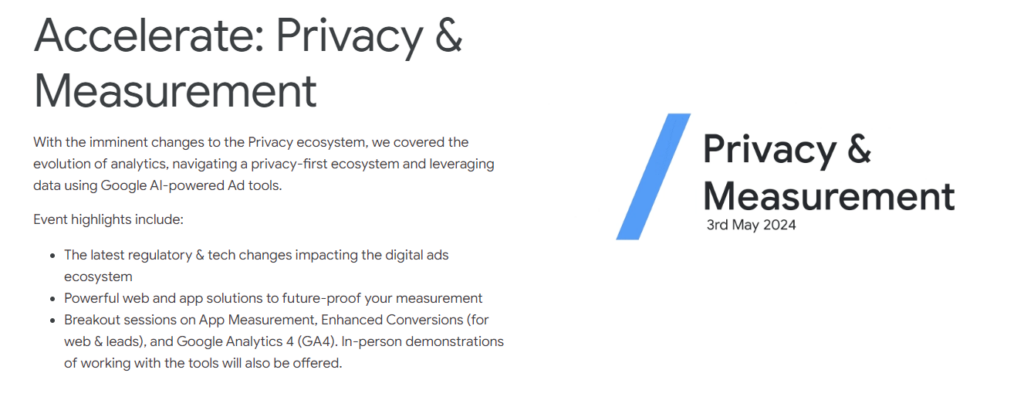 image Accelerate: Privacy & Measurement